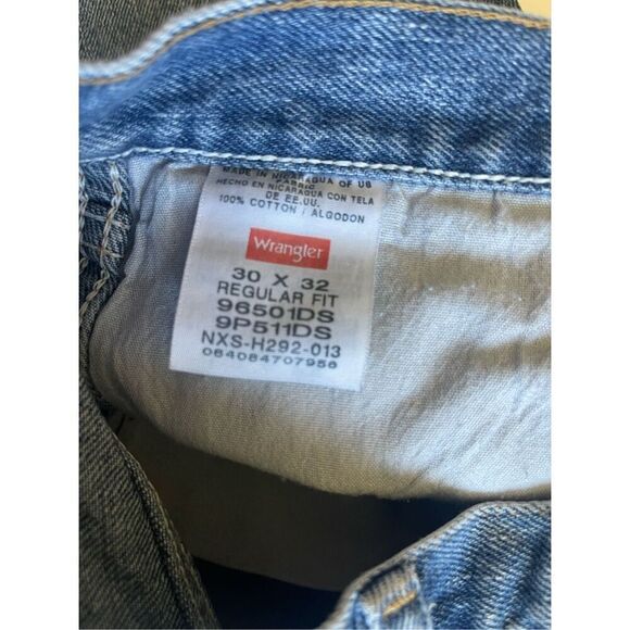 Wrangler Regular Fit Jeans 30x32 - Picture 5 of 6